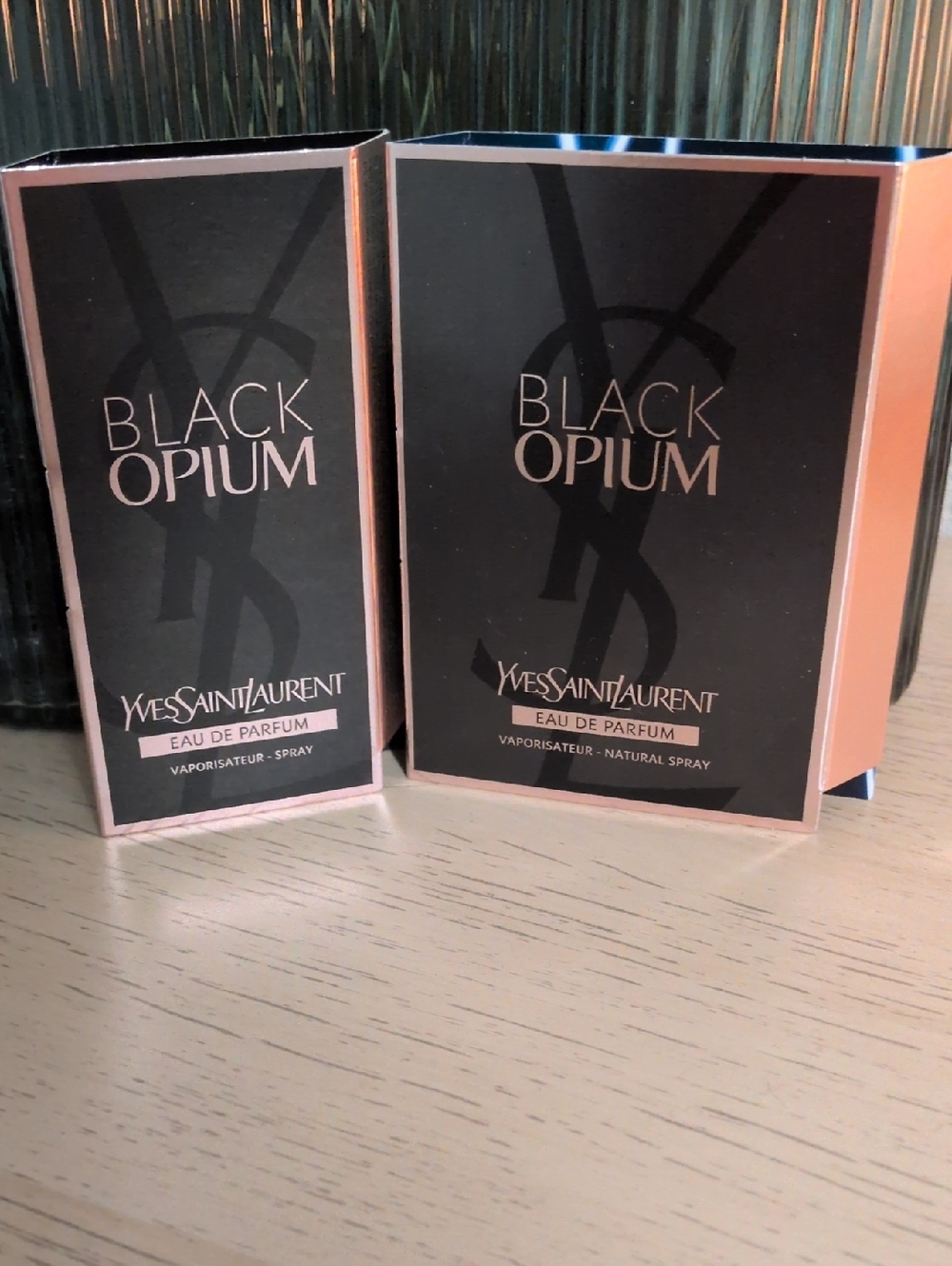 FREE w/ bundle - YSL Black Opium Samples x2